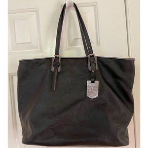 EUC LONGCHAMP Large LM Cuir Leather Tote Made in France